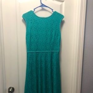 Blue Green Dress